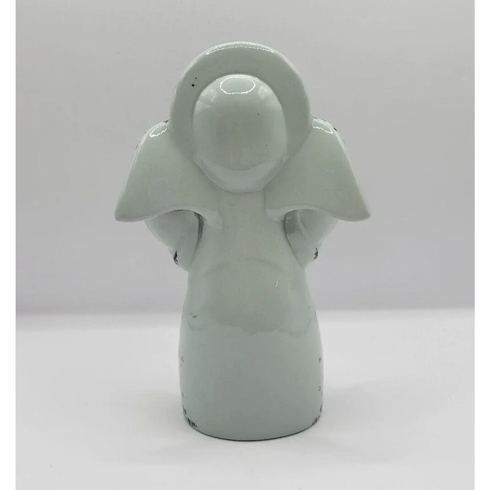 Vintage Nymolle Denmark Ceramic Angel Candleholder by Jacob E Bang